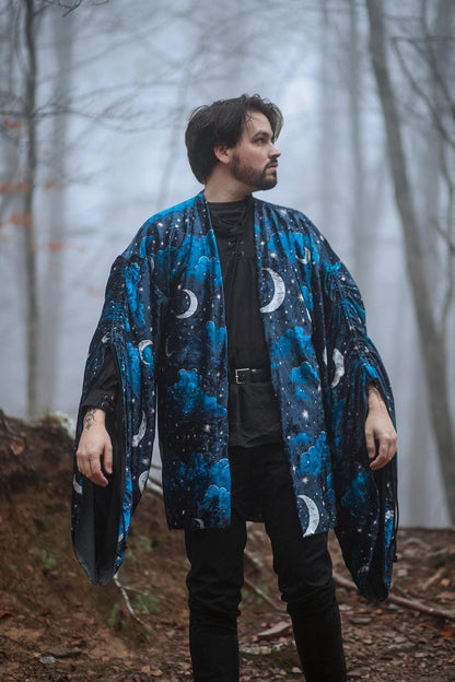 Kimono Celestial de Terciopelo