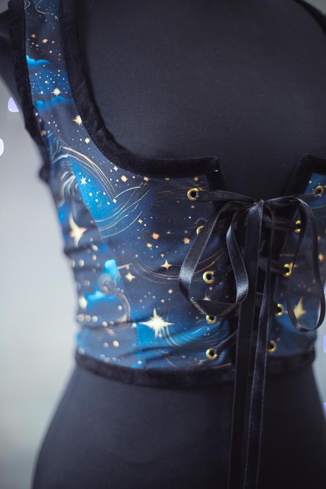 Corset Renacentista Celestial