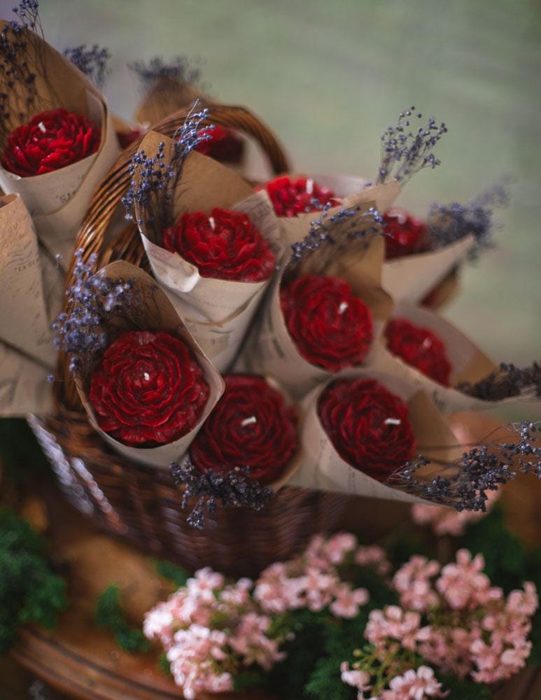 Vela Ramo de Rosas