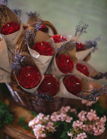 Vela Ramo de Rosas