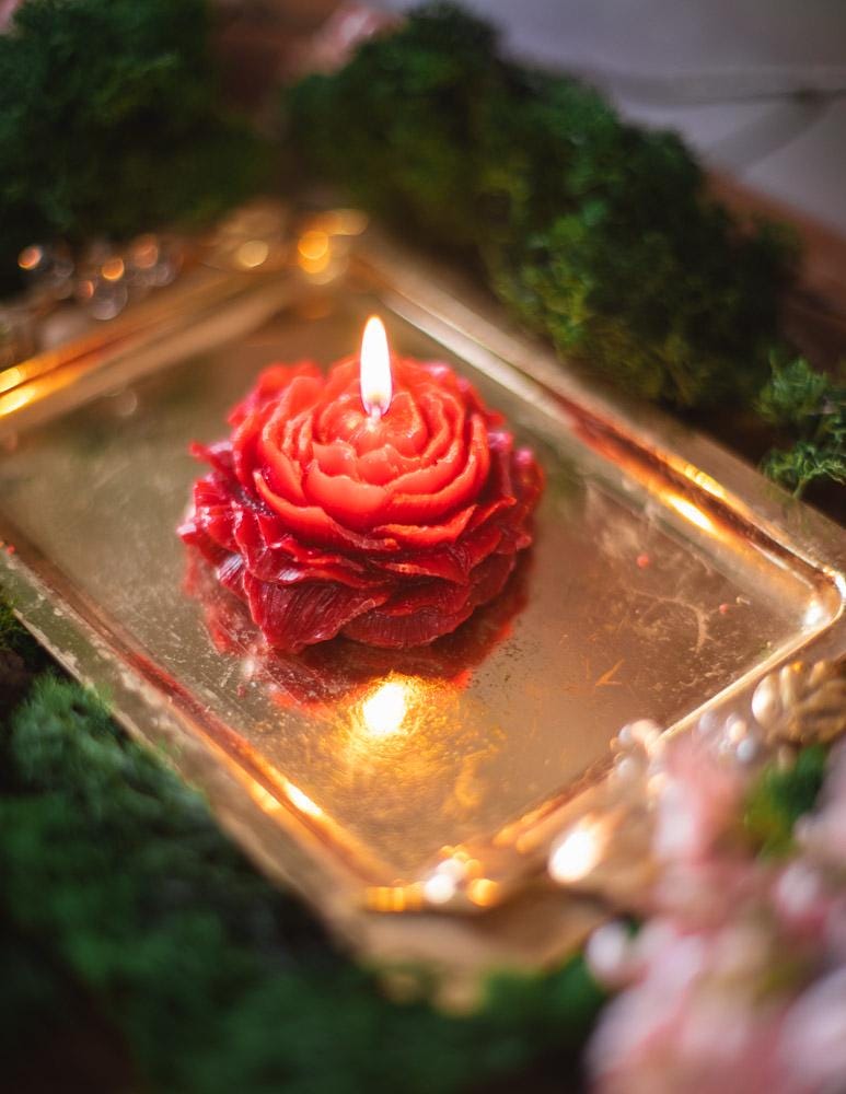 Vela Ramo de Rosas