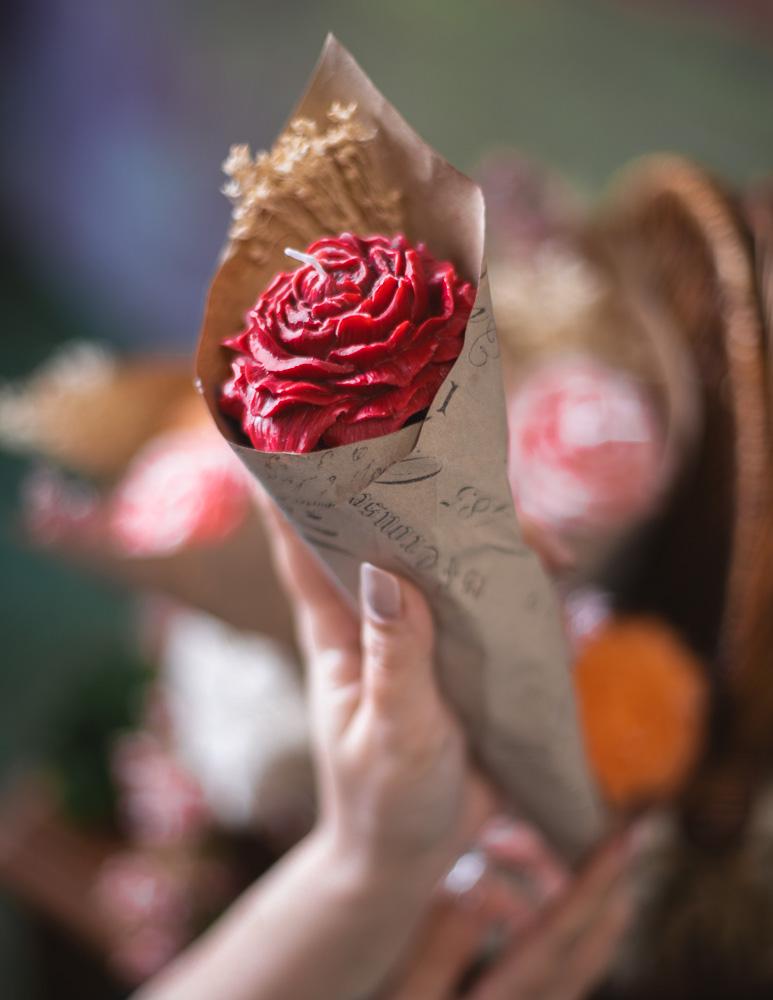 Vela Ramo de Rosas