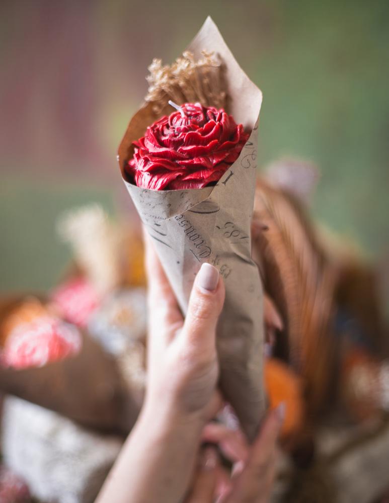 Vela Ramo de Rosas