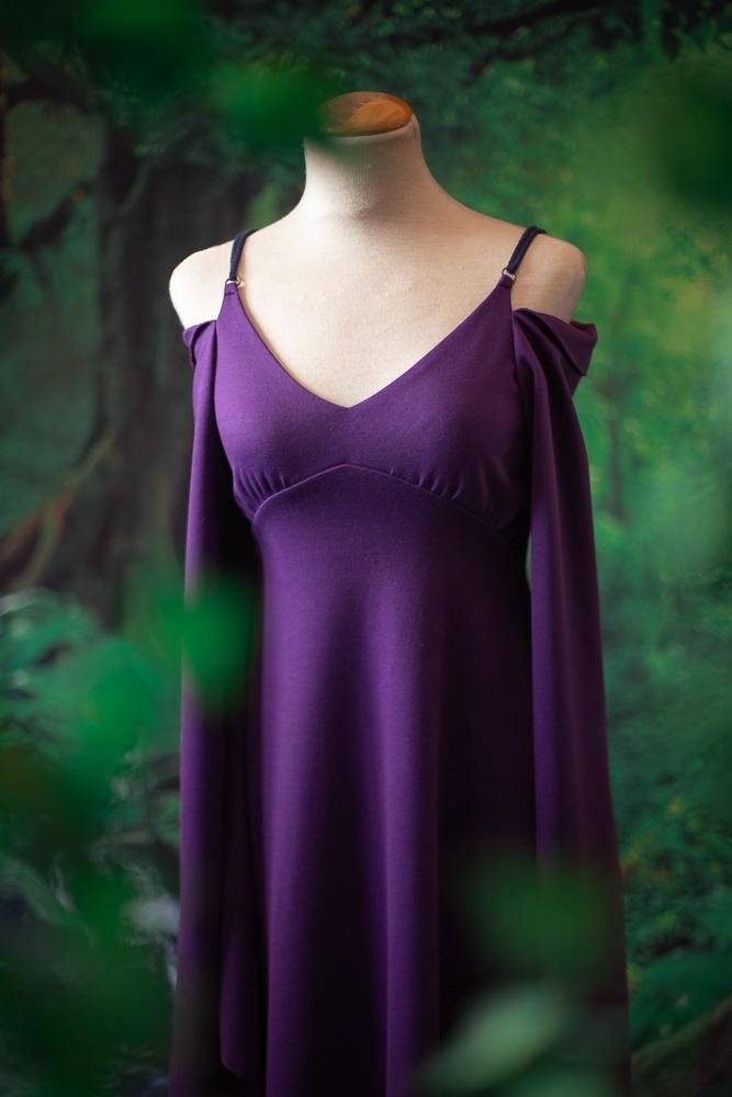 Vestido Élfico Morado