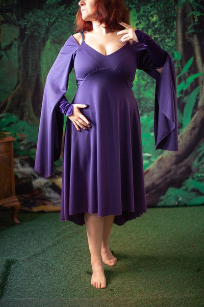 Brazales de Terciopelo Morado