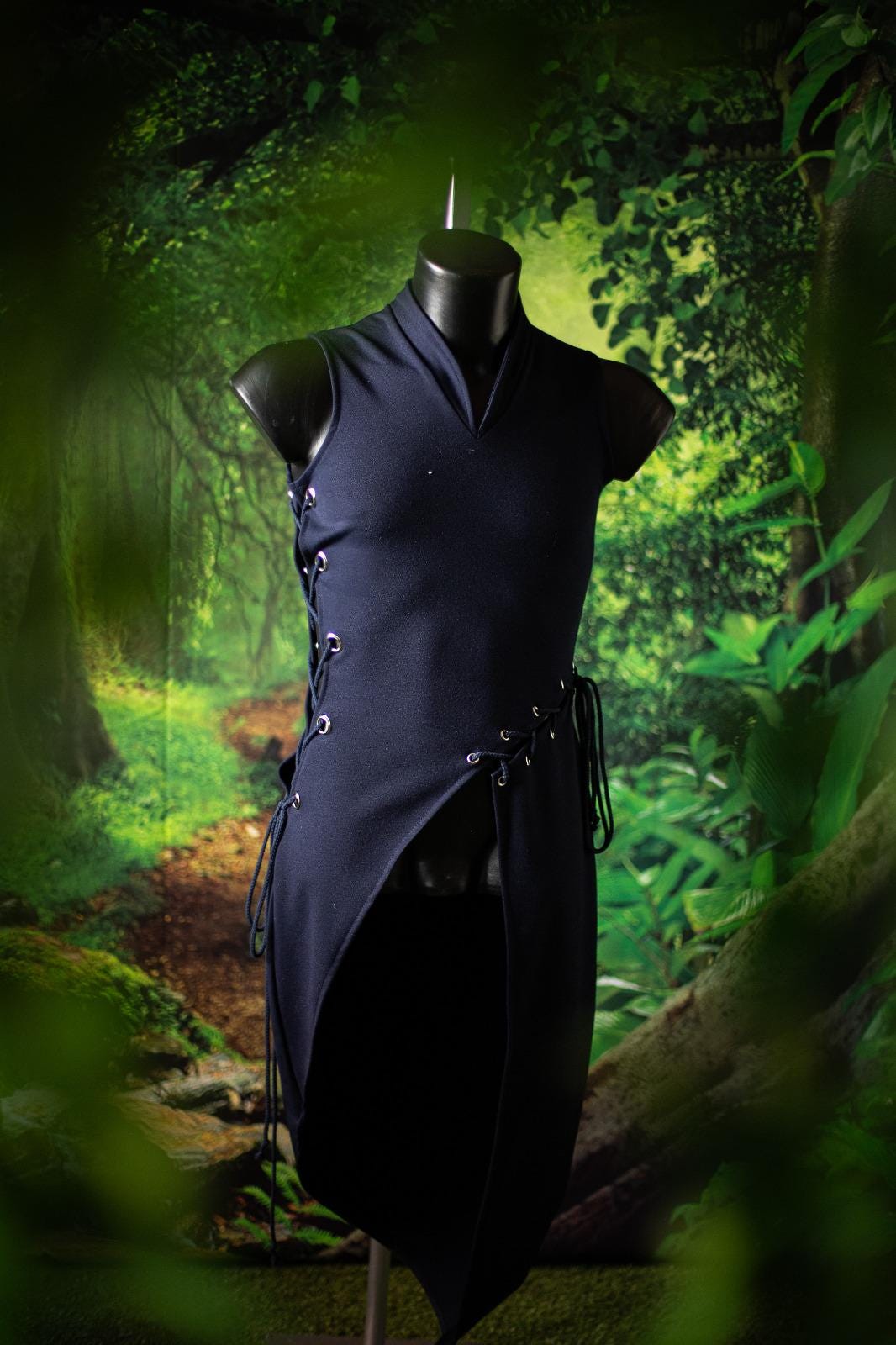 Chaleco Ranger Élfico Azul