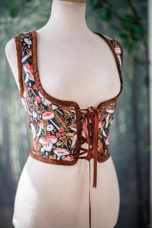 Corset Renacentista de Setas