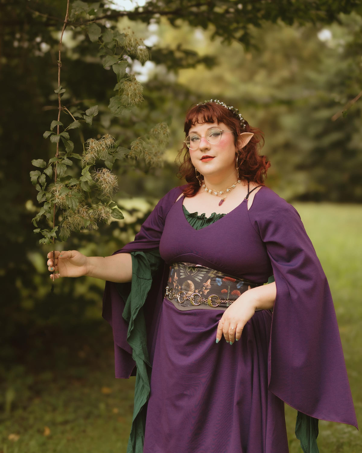 Vestido Élfico Morado