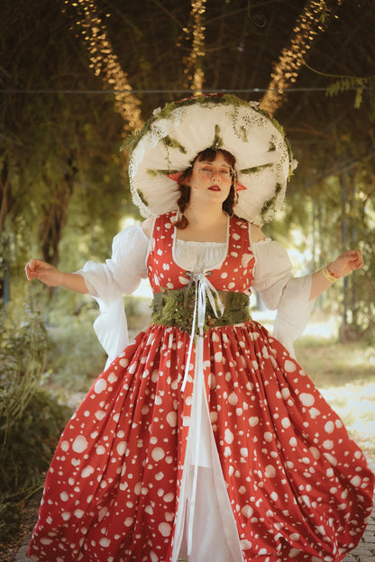 Sobrevestido Seta Amanita