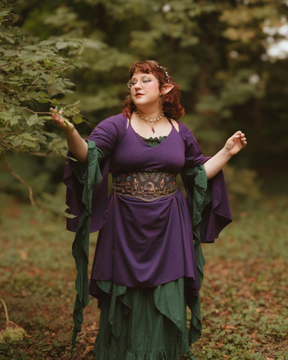 Vestido Élfico Morado