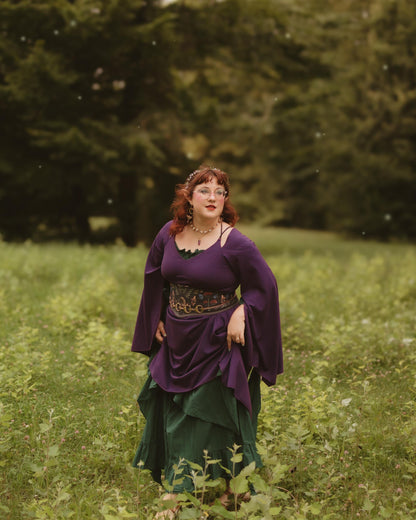 Vestido Élfico Morado