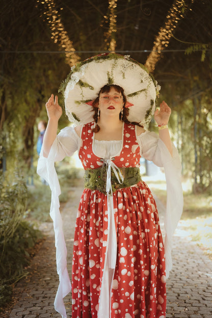 Sobrevestido Seta Amanita