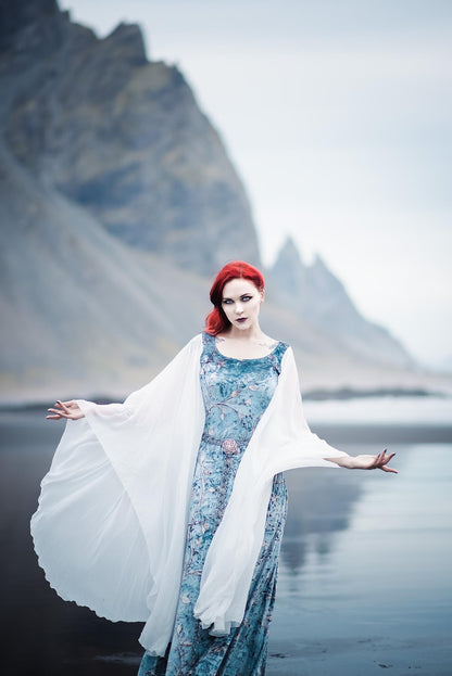 Vestido Élfico de Terciopelo