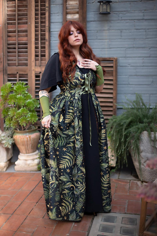 Sobrevestido Corsé de Helechos y Polillas