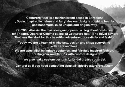 Vestido Élfico de Terciopelo