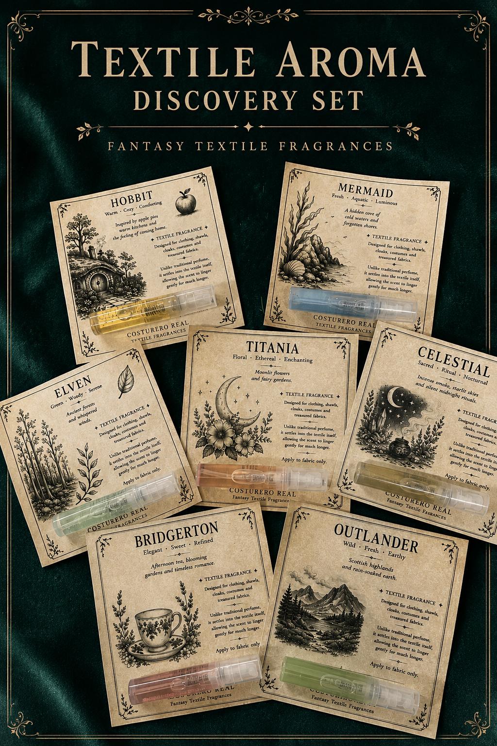 Discovery Set · Fragancias Textiles de Fantasía