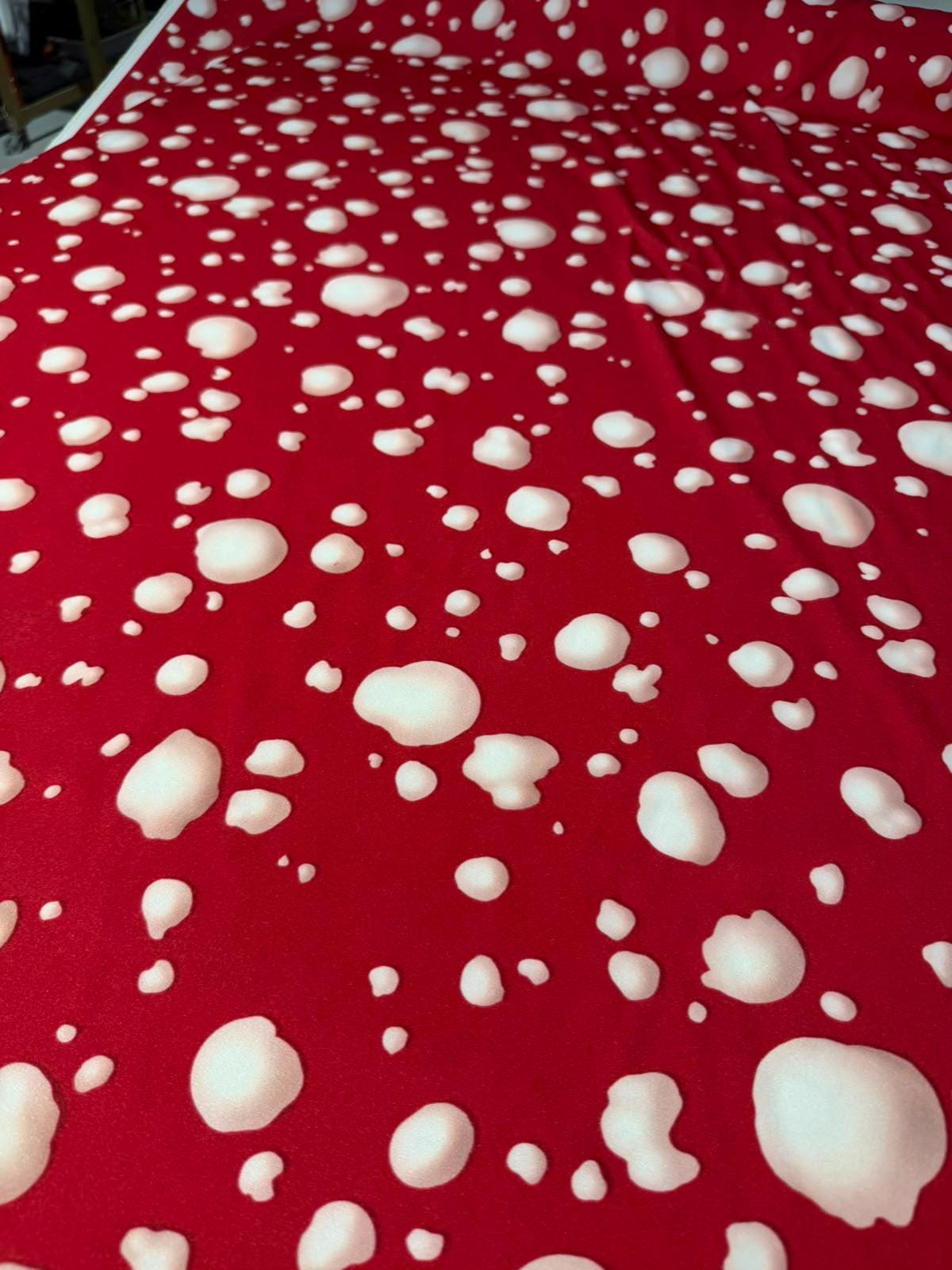 Amanita Muscaria Mushroom Fabric
