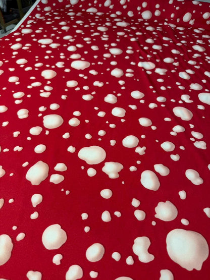 Amanita Muscaria Mushroom Fabric