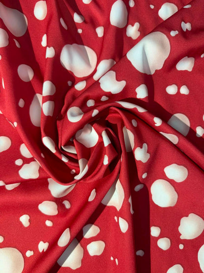 Amanita Muscaria Mushroom Fabric