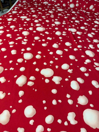 Amanita Muscaria Mushroom Fabric