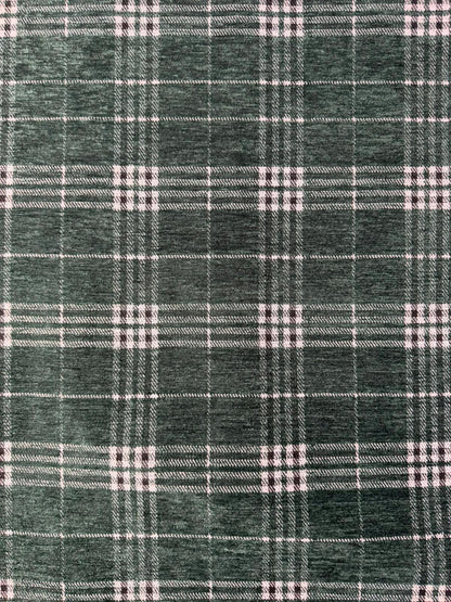 Tela de Tartán Verde Escocés