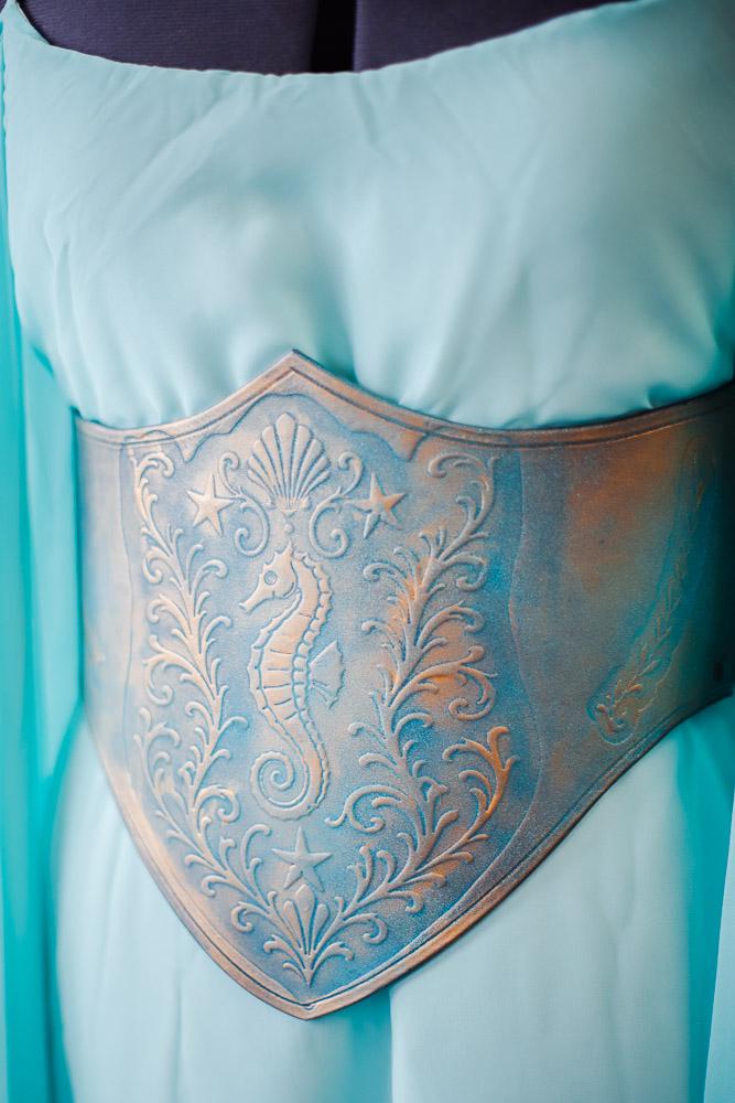 Corset Armadura de Sirena en Cuero