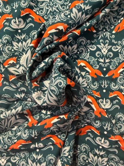 Forest Fox Fabric