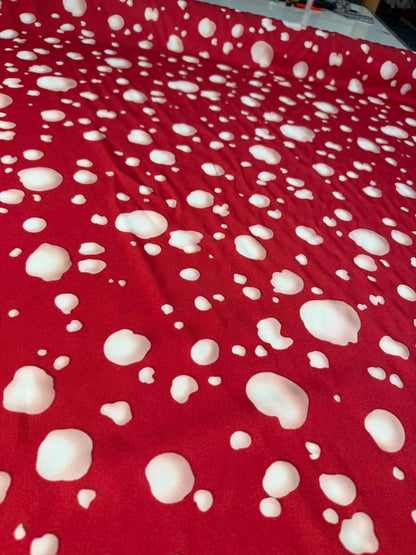 Amanita Muscaria Mushroom Fabric