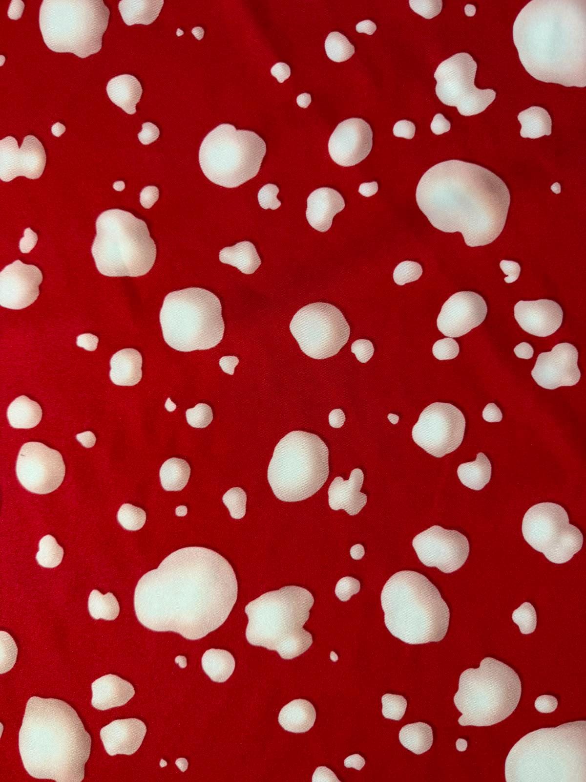 Amanita Muscaria Mushroom Fabric