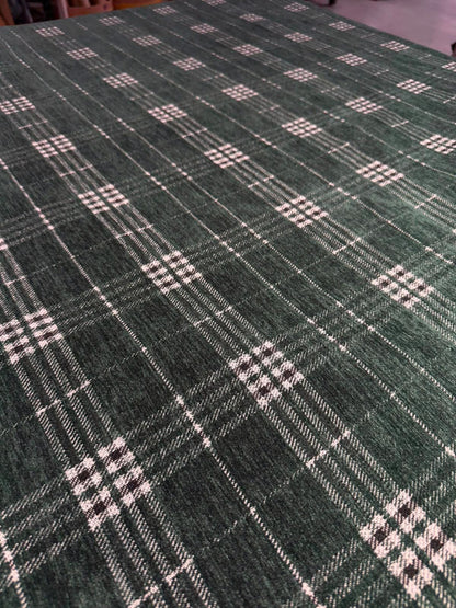 Tela de Tartán Verde Escocés
